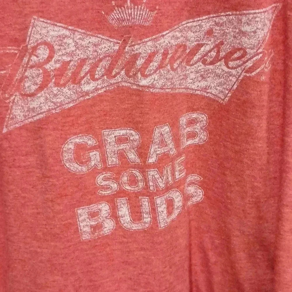 Budweiser Women's Red Short Sleeve Tee - Picture 4 of 5